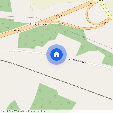 Saxabäcksvägen, Finja
