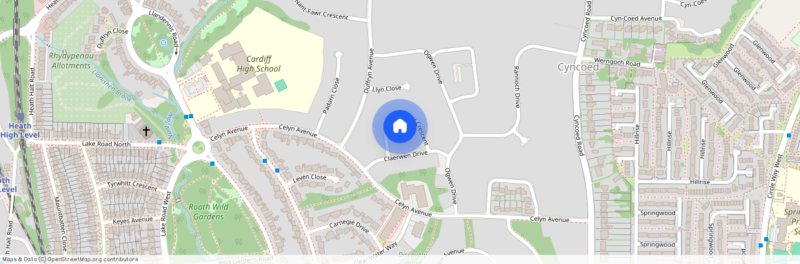 Gwynant crescent Cardiff