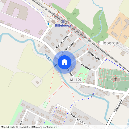 Årupsvägen, Billeberga