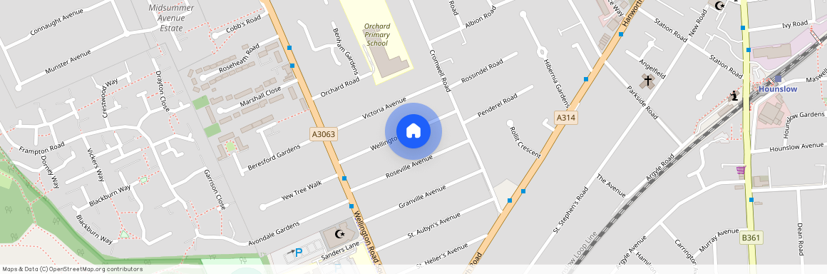 Wellington Avenue, Hounslow, TW3, London