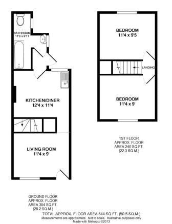 2 bedroom terraced house to rent - Photo 4