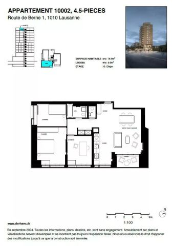 Appartement neuf de 4.5 pièces avec vue imprenable sur le lac - Foto 5