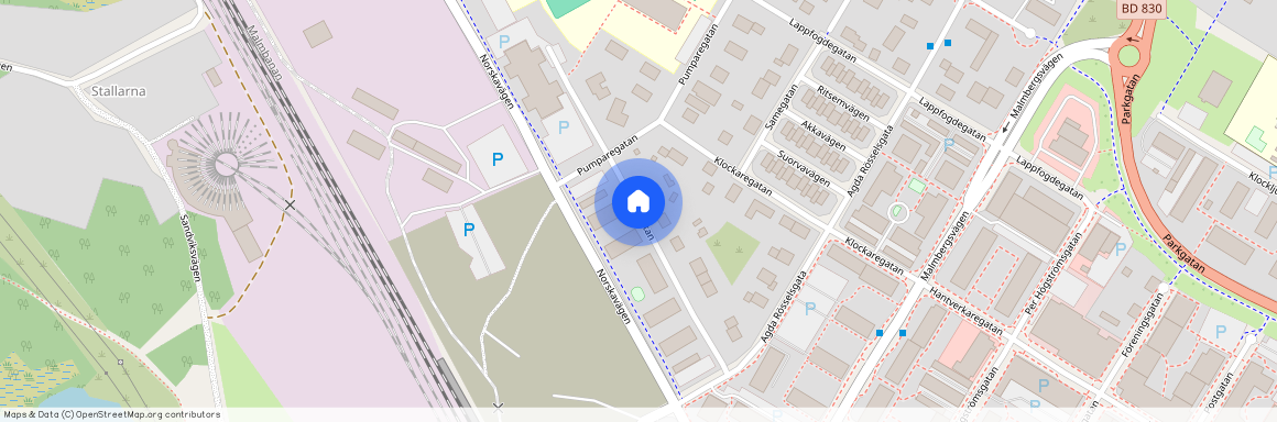 Birkarlagatan, Gällivare