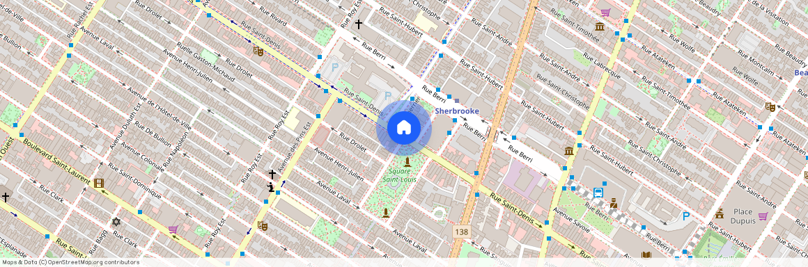 Rue du Square Saint Louis, Plateau-Mont-Royal, Plateau-Mont-Royal, Ile de Montréal, H2X 3L6