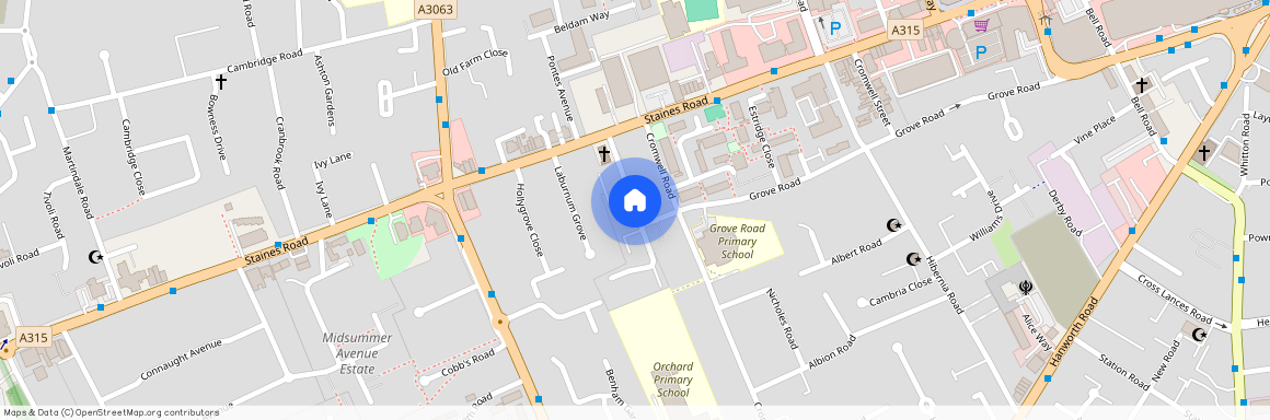 Inverness Road, Hounslow, TW3