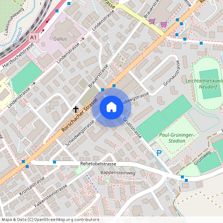 9000, St. Gallen, Grütlistrasse, 6