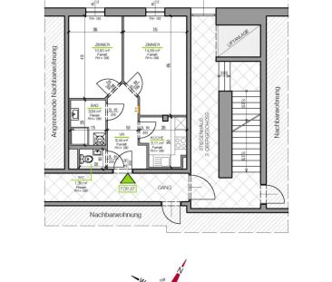 Generalsanierte 2 Zimmer Wohnung - Provisionsfrei! - Photo 1