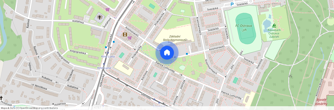 Kosmonautů, Ostrava - Zábřeh