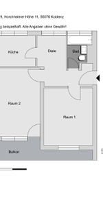 2-Zimmer-Wohnung mit Fernblick in Koblenz Horchheimer Höhe - Photo 4