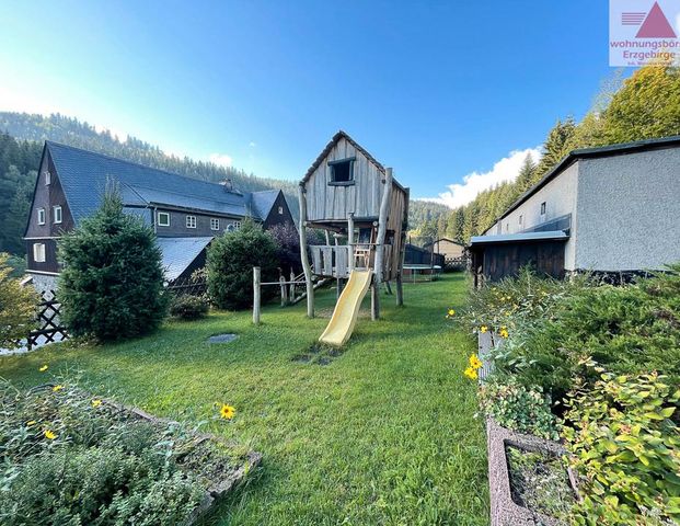 Wohnen im Grünen! 3-Raum-Wohnung mit Gartennutzung in Antonsthal - Foto 1