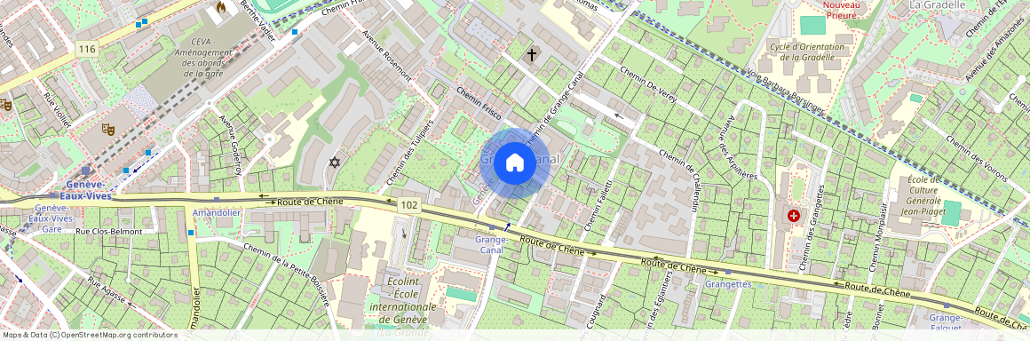 Chemin de Grange-Canal 11, Chêne-Bougeries