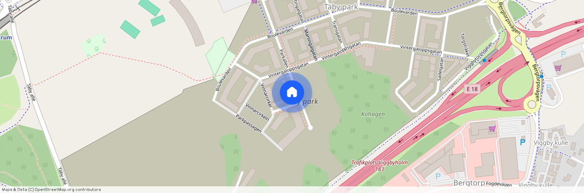 Täby park, Stockholm, Parkallén 17