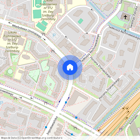 Warszawa, Praga-Południe, Gocław, Tadeusza, Umińskiego