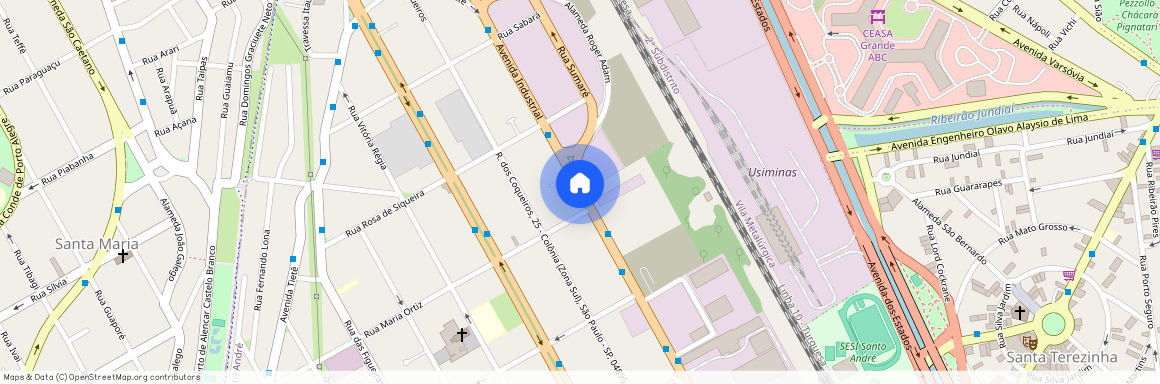 Avenida Industrial, 2645, Santo André, Santo André - SP, 09080-500, Brazil