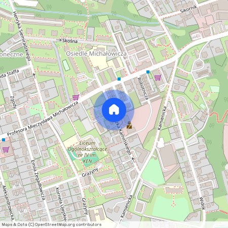 ul. Franciszka Kamińskiego, Bielsko Południe, Bielsko-Biała, śląskie