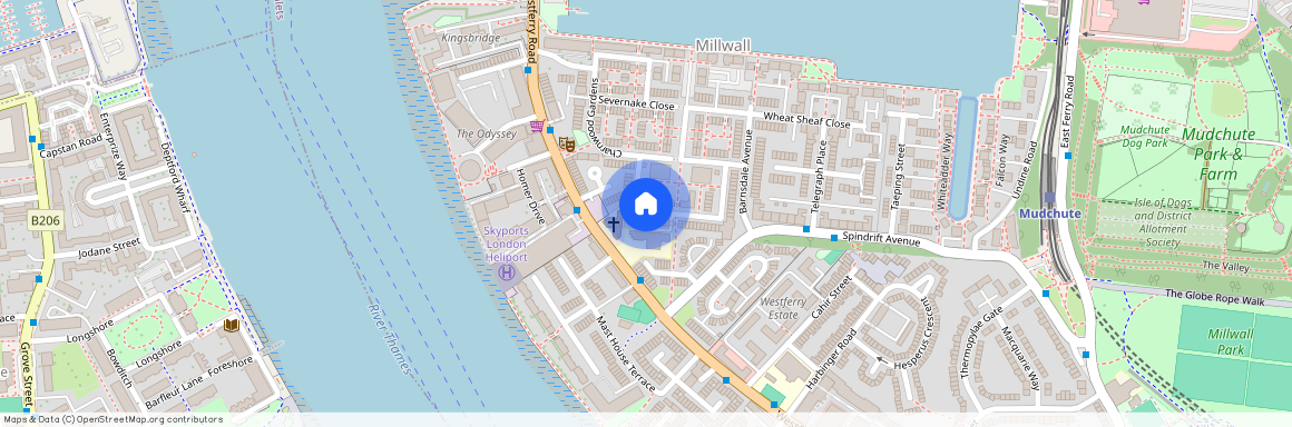 35 Sherwood Gardens, London, E14