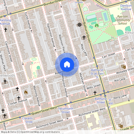 44 Robinson Street Unit# MFL 1BR, Toronto