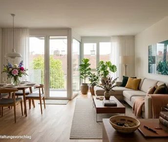 Hier ziehst als Erstes du ein: 2-Zimmer-Wohnung mit Balkon, 1100 Wien - Photo 1