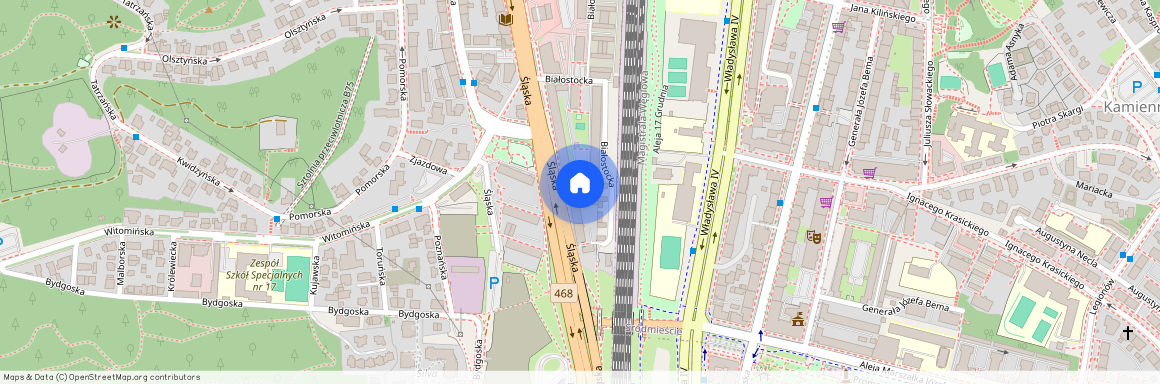 ul. Śląska, Działki Leśne, Gdynia, pomorskie