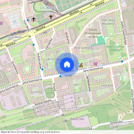 ul. Jana Kazimierza, Odolany, Wola, Warszawa, mazowieckie