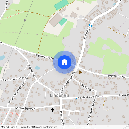 Lage, Jägerhofstraße 149, 01445 Radebeul