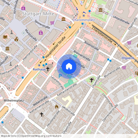 Pfarrstraße 7 Stuttgart Mitte Baden-Württemberg 70182