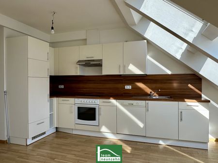 Exklusive 3-Zimmer-Wohnung im Dachgeschoss mit traumhafter Dachterrasse in 1120 Wien - Foto 2