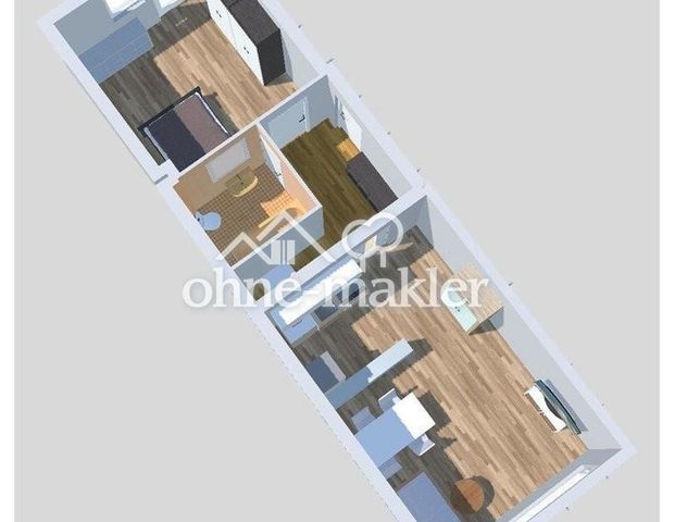 Erstbezug nach Teilrenovierung – Helle 2-Zimmer-Wohnung mit Balkon in gepflegtem Mehrfamilienhaus - Foto 1