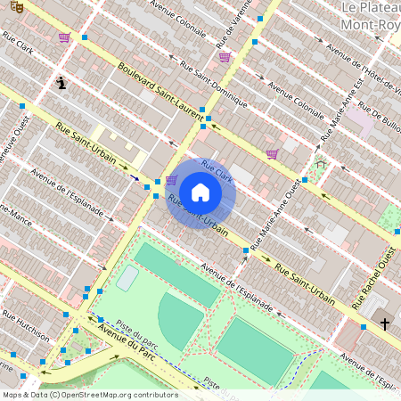 Rue St-Urbain, H2W 1V7, Montréal