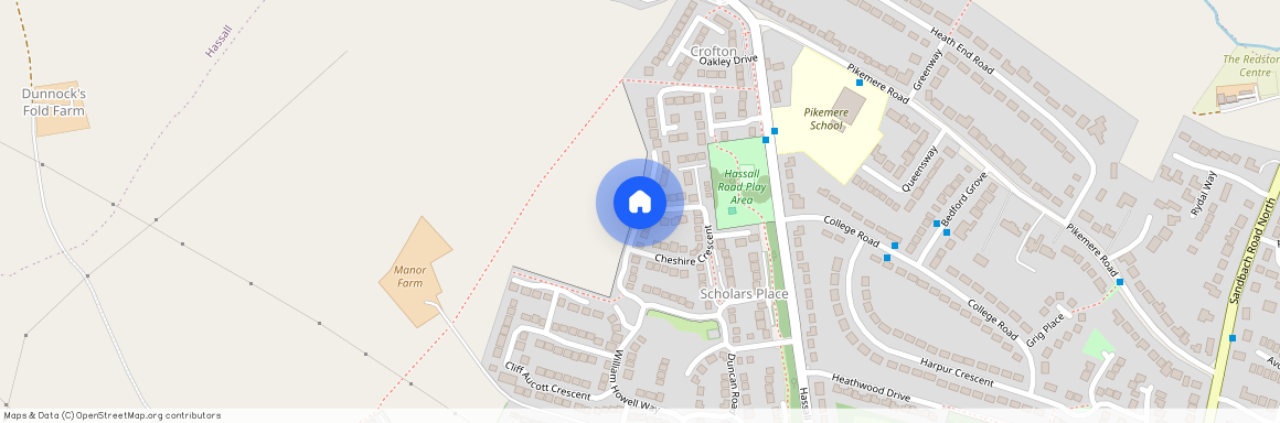 William Howell Way, Alsager