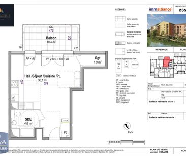 Location Appartement 1 pièce 36m² ORANGE 84100 - Photo 2