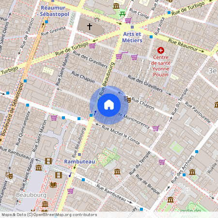 Building Rue de Montmorency - airbnyou - 1068320 - PAR, Rue de Montmorency, Paris