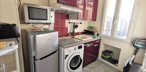 1 pièce - Meublé - 18,63 m² - 5ème étage - Colocation non autorisée - Photo 2