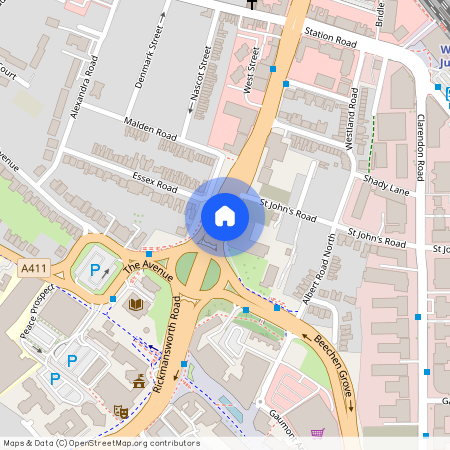 St. Albans Road, Watford, Hertfordshire, WD17