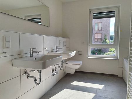 Exklusive 4-Zimmer-Wohnung mit Garten und Terrasse in Süd-Ost-Ausrichtung, Neubau-Erstbezug!!! - Photo 2