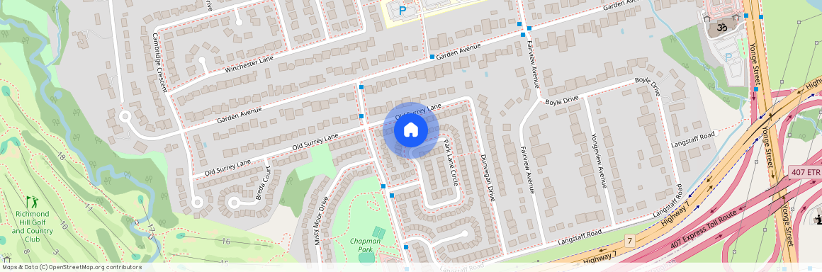 18 Park Lane Circle #Main Floor, Richmond Hill, South Richvale