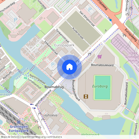 Europapark, 9723 ZT, Boumaboulevard, Groningen