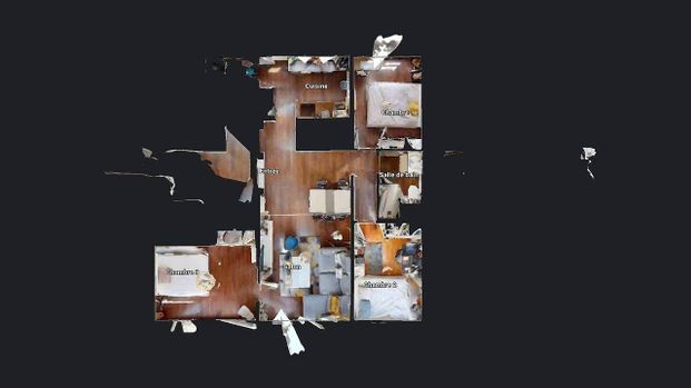 Colocation - T4 Meublé Nantes, 78.0m2, 3 chambres - Photo 1