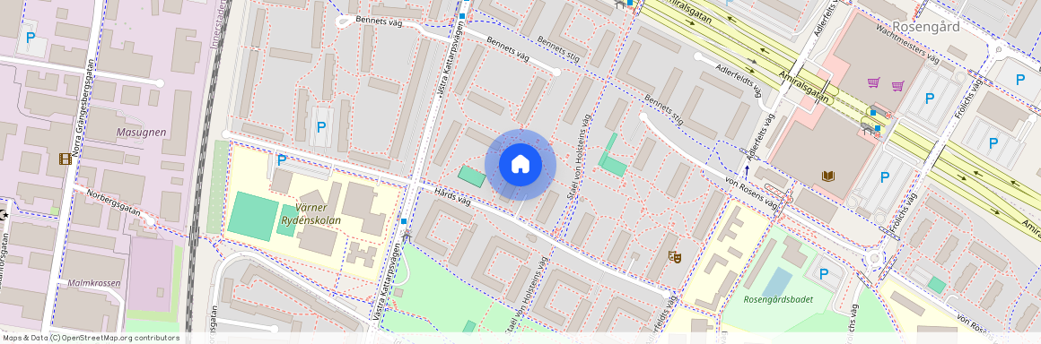 Hårds väg 32, Örtagården