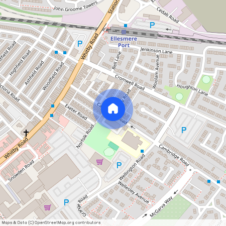 Cambridge Road, Ellesmere Port, Cheshire. CH65