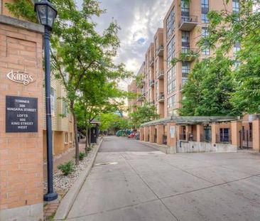 Trendy 1-BR stacked condo townhouse for rent at the King West Village - Photo 1