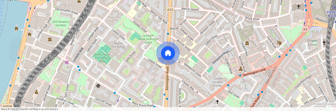 Reedworth Street, Kennington, SE11