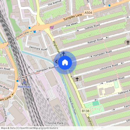 Blenheim Mansions, London N8