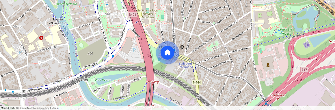 Hundelgemsesteenweg 2/bus 101 2, 9050 Ledeberg