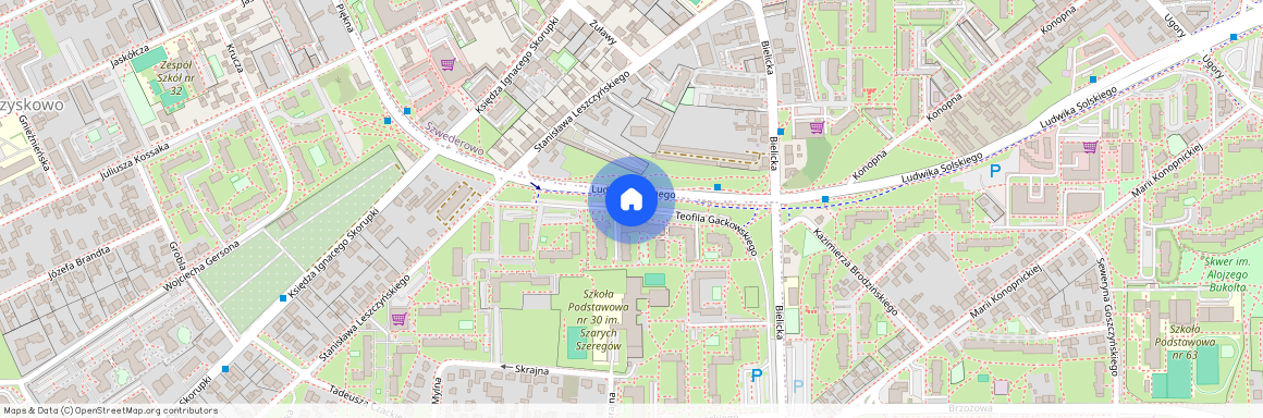 ul. Teofila Gackowskiego, Szwederowo, Bydgoszcz, kujawsko-pomorskie