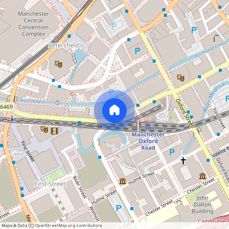 Greater Manchester, M1, Whitworth Street West, Manchester