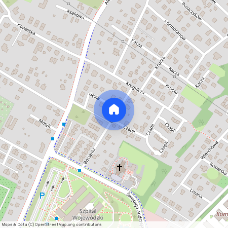 ul. Bociania, Kamienica, Bielsko-Biała, śląskie