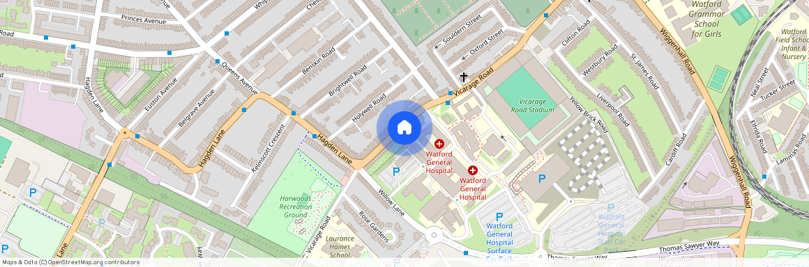 Vicarage Road, Watford, WD18