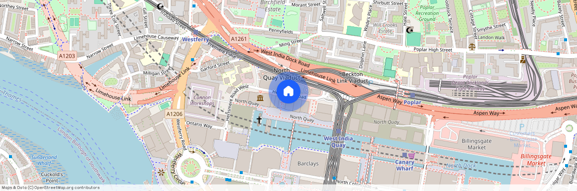 West India Quay, Canary Wharf, E14