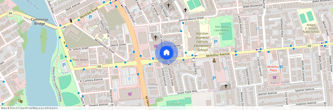 185 Mcarthur Avenue Unit# A, Vanier And Kingsview Park